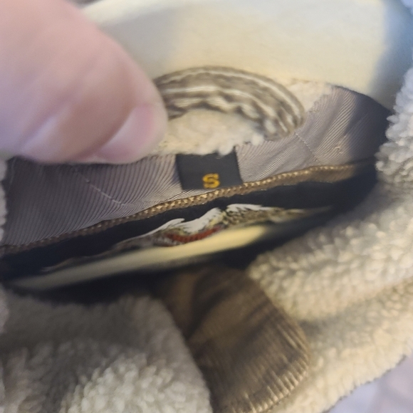 Harley-Davidson Vintage Hunter Green Corduroy Full Zip Jacket Coat Small Y2K - Picture 9 of 9